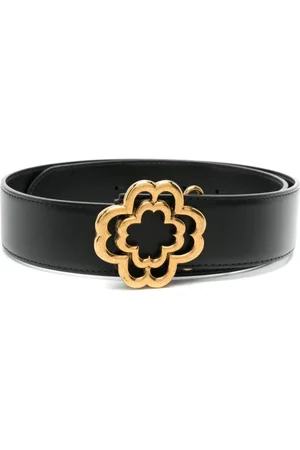 Maje Clover leather belt