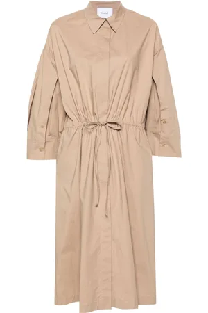 NUDE Poplin midi shirt dress