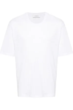 LANEUS Plain cotton T-shirt