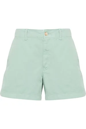 Ralph Lauren Logo-embroidered cotton shorts
