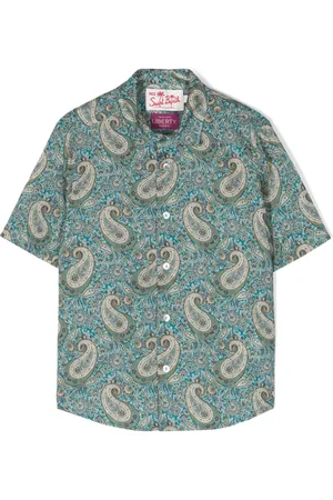 MC2 SAINT BARTH Paisley-print cotton shirt
