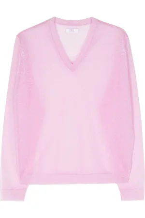 ERL V-neck lurex jumper