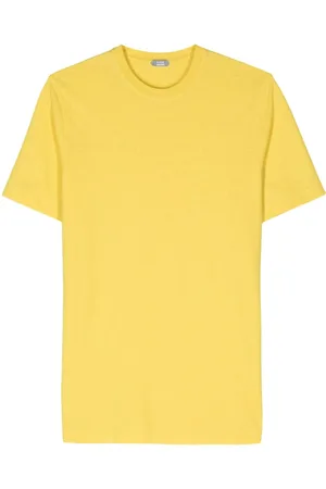 ZANONE Crew-neck organic cotton T-shirt