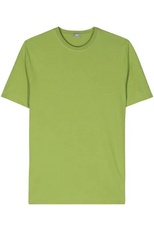 ZANONE Crew-neck organic cotton T-shirt