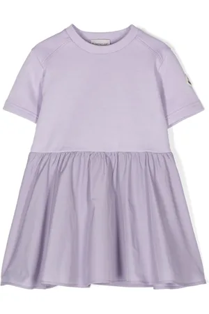 Moncler Logo-appliqué mini dress