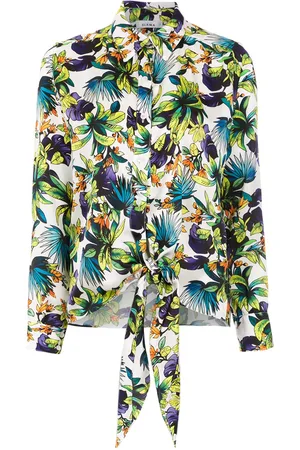 AMIR SLAMA Printed silk shirt