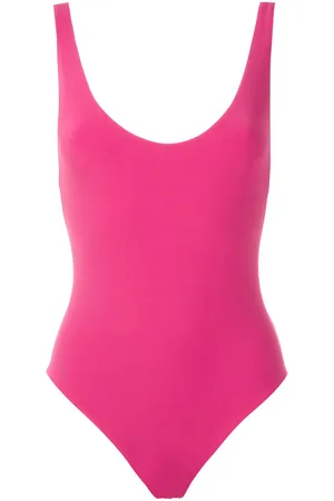 AMIR SLAMA U-neck swim suit