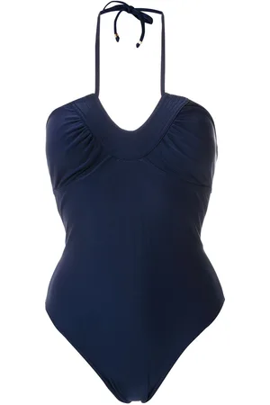 AMIR SLAMA Gathered open back one piece