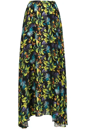 AMIR SLAMA Printed long skirt