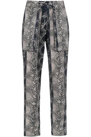 AMIR SLAMA Printed trousers