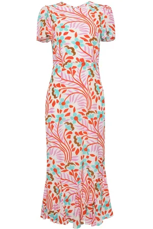 Rhode Lulani printed midi dress