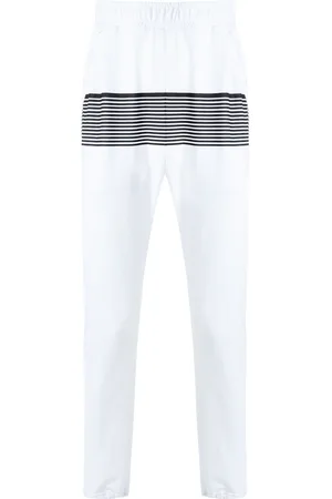 AMIR SLAMA Striped track trousers