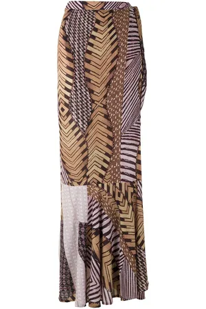 AMIR SLAMA Caminhos wrap skirt