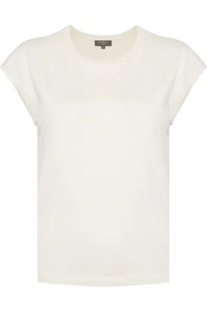 N.PEAL Round-neck short-sleeve T-shirt