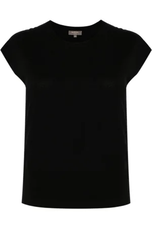 N.PEAL Round-neck short-sleeve T-shirt