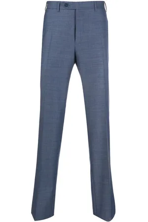 CANALI Mid-rise straight-leg trousers