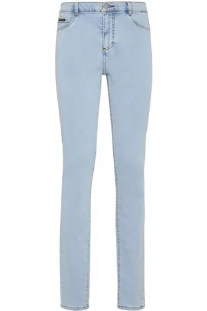 Philipp Plein Logo-plaque skinny-cut jeans