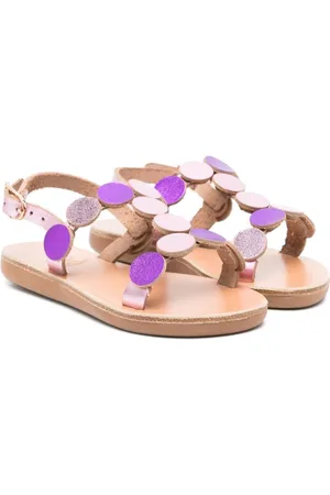 Ancient Greek Sandals Little Uranos leather sandals