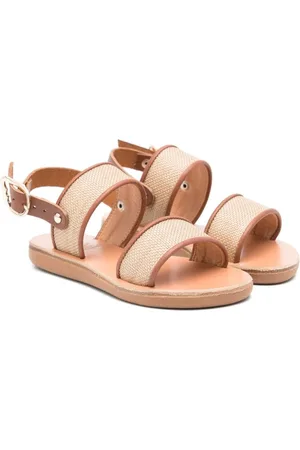 Ancient Greek Sandals Little Clio leather sandals