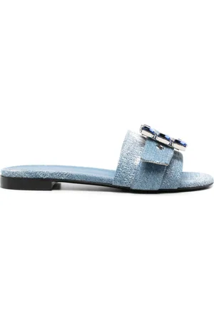ROBERTO FESTA Fade denim slides