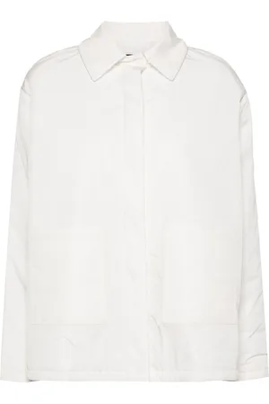 Fabiana Filippi Crinkled padded shirt jacket
