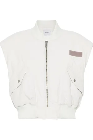 Halfboy Sleeveless padded bomber jacket