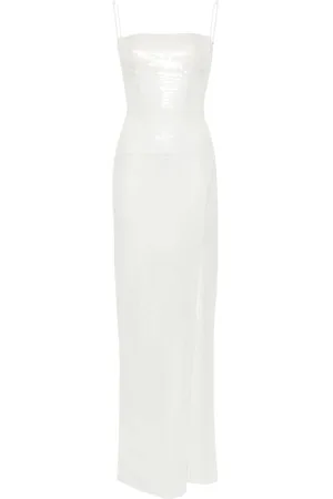 Nensi Dojaka Sequinned maxi dress