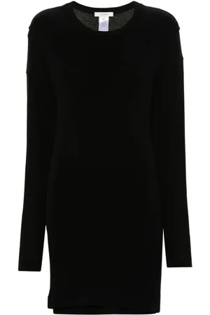 LEMAIRE Layered cotton mini dress