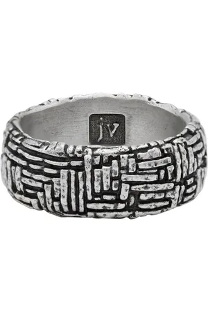 John Varvatos Woven sterling- ring