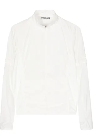 Hyein Seo Mock-neck zip-up jacket