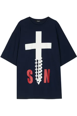 UNDERCOVER Cross Screw cotton T-shirt