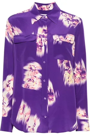 Equipment Signature floral-print shirt