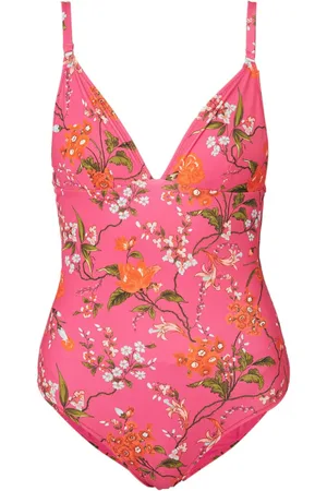 Erdem Floral-print swimsuit