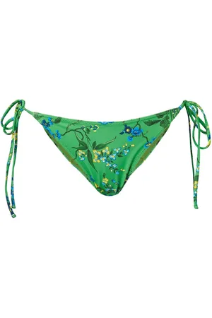 Erdem Floral-print bikini bottoms