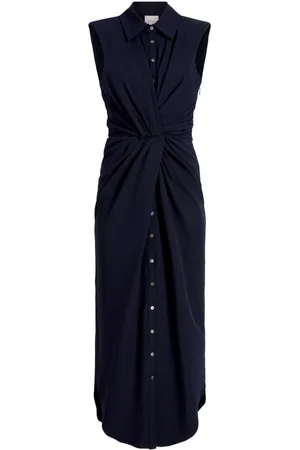 Cinq A Sept Catalina twist-detail shirtdress