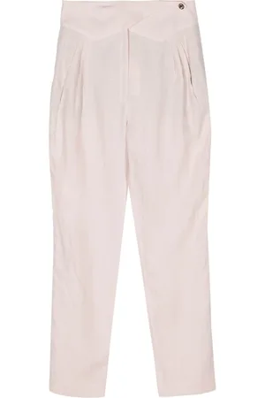 Blazé Milano Tapered-leg linen trousers