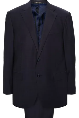 corneliani Notched-lapels single-breasted suit