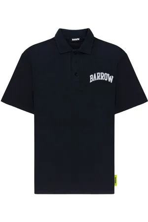 BARROW Logo-print cotton polo shirt