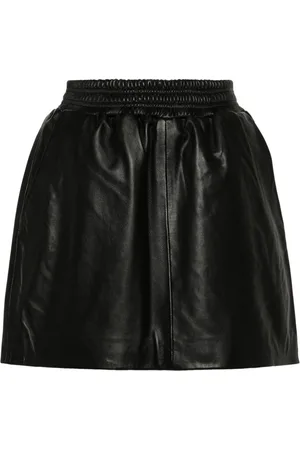 arma leder Mare leather skirt