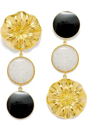 Destree Sonia Daisy double-stone earrings