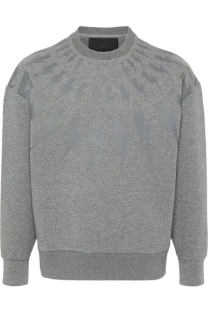 Neil Barrett Thunderbolt scuba jersey sweatshirt