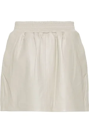 arma leder Mare leather skirt