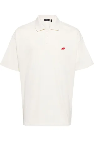 FIVE CM Logo-embroidered cotton polo shirt