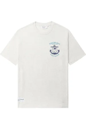 Chocoolate Anchor-print cotton T-shirt