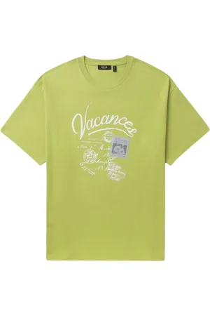 FIVE CM Vacances-print cotton T-shirt