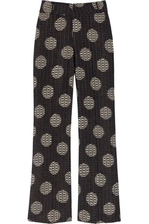 Destree Yoshismart jacquard cropped trousers
