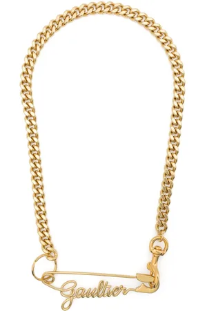 Jean Paul Gaultier Gaultier Safety Pin chain-link necklace
