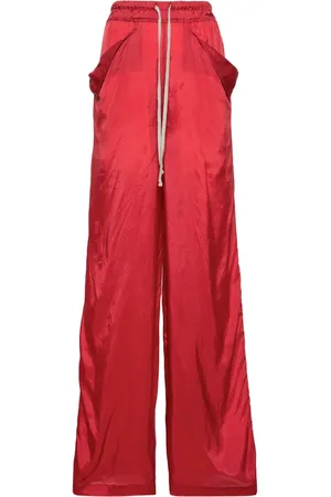 Rick Owens Textured straight trousers