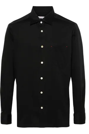 Kiton Classic-collar cotton shirt