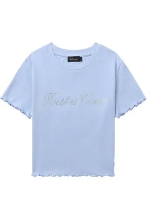 tout a coup Logo-embellished crew-neck T-shirt